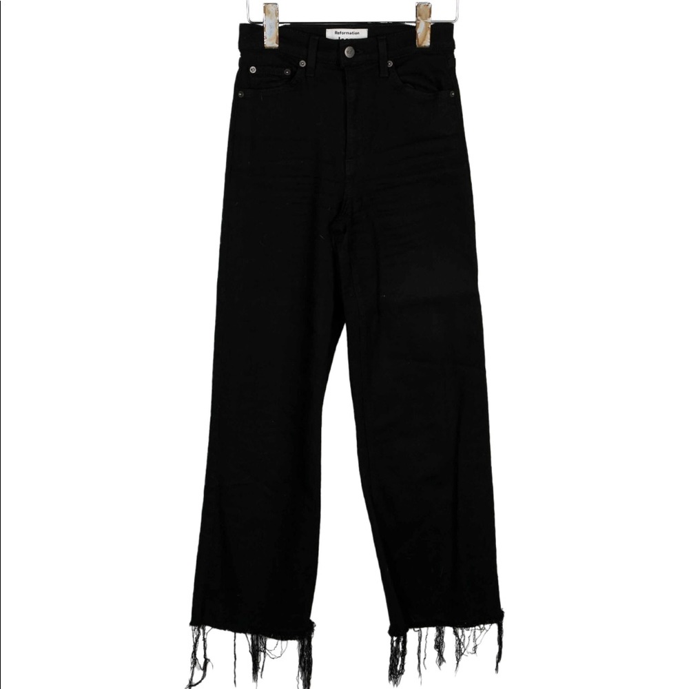Reformation Wide Leg Jeans size 23